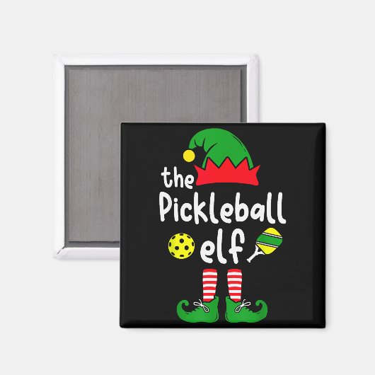 I'm The Ckle Ball Elf Christmas Family Matching Pa Magnet (Vorderseite/Rückseite)