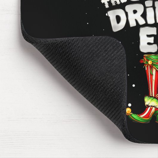 I'm The Coffee Drinking Elf Family Matching Group Mousepad (Ecke)