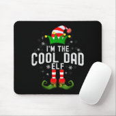 I'm The Cool Dad Elf Christmas Family Pjs Costume Mousepad (Mit Mouse)