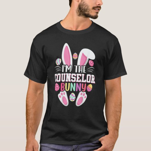 I'm The Counselor Bunny Shirt Easter Day (Vorderseite)