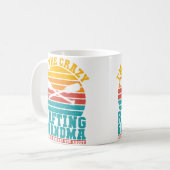 Im The Crazy Rafting Grandma Everyone Warned You R Kaffeetasse (Vorderseite Links)