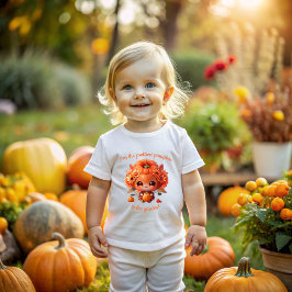 I'm the cutest Thanksgiving pumpkin! Baby T-shirt