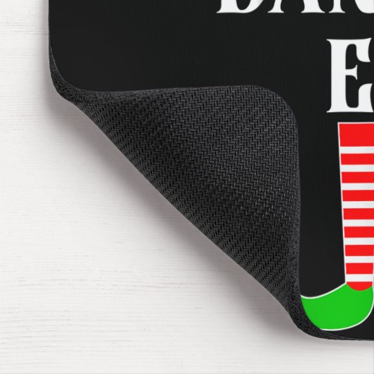 I'm The Dancing Elf Family Matching Costume Christ Mousepad (Ecke)