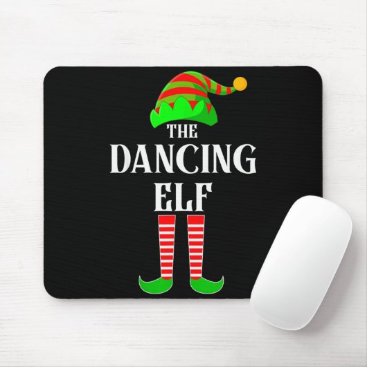 I'm The Dancing Elf Family Matching Costume Christ Mousepad (Mit Mouse)