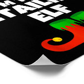 I'm The Detailing Elf Family Pajama Christmas Deta Poster (Ecke)