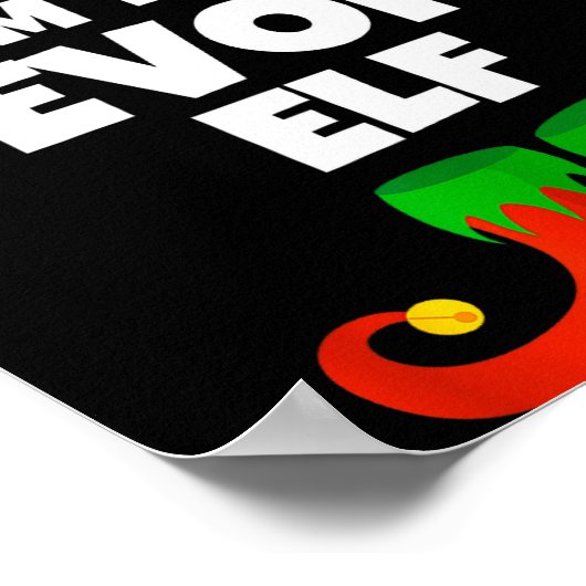 I'm The Devops Elf Family Pajama Christmas Enginee Poster (Ecke)