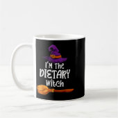 I'm The Dietary Witch Halloween Matching Group Cos Kaffeetasse (Links)