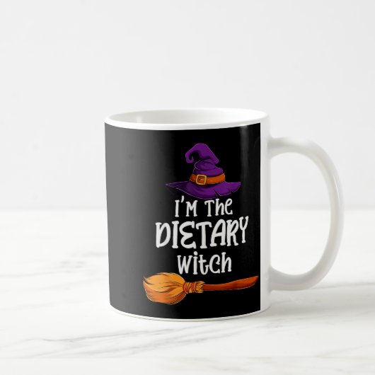 I'm The Dietary Witch Halloween Matching Group Cos Kaffeetasse (Rechts)