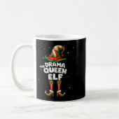 I'm The Drama Queen Elf Family Matching Group Chri Kaffeetasse (Links)