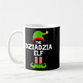 I'm The Dziadzia Elf Christmas Family Pajama Funny Kaffeetasse (Links)