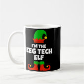 I'm The Eeg Tech Elf Family Pajama Christmas Funny Kaffeetasse (Links)