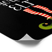 Im The Elf Add Your Text Christmas Poster (Ecke)