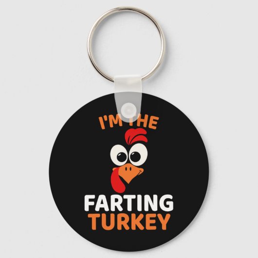 I'm The Farting Turkey Schlüsselanhänger (Vorderseite)