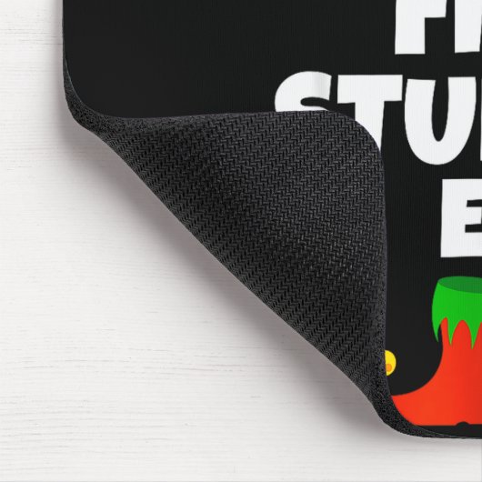 I'm The Film Student Elf Family Pajama Christmas F Mousepad (Ecke)