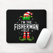 I'm The Fisherman Elf Christmas Family Pjs Costume Mousepad (Mit Mouse)