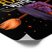 Im The Fun Witch Halloween Matching Group Costume  Poster (Ecke)