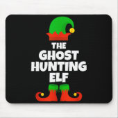 I'm The Ghost Hunting Elf Family Pajama Christmas Mousepad (Vorne)
