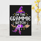 Im The Grammie Witch Halloween Matching Group Cost Karte (Gelbe Blume)