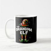 I'm The Grandma Elf Family Matching Group Christma Kaffeetasse (Links)