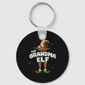 I'm The Grandma Elf Family Matching Group Christma Schlüsselanhänger (Vorderseite)