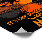 I'm The Grandma Witch Like A Normal Grandma Hallow Poster (Ecke)