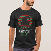 Im The Gymnast Elf Matching Christmas Classic T-Sh T-Shirt (Vorderseite)