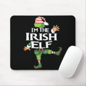 Im The Irish Elf Christmas Eve Xmas Elf Squad Cos Mousepad (Mit Mouse)