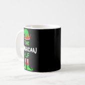 I'm The Jamaican Elf Jamaica Christmas Funny Pajam Kaffeetasse (Vorderseite Links)