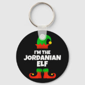 I'm The Jordanian Elf Family Pajama Christmas Funn Schlüsselanhänger (Vorderseite)