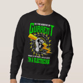 Im The Keeper Of Current Electrician Sweatshirt (Vorderseite)