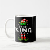 I'm The King Elf Christmas Family Pjs Costume Kaffeetasse (Links)