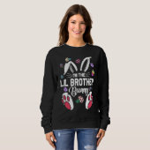 I'm The Lil Brother Bunny Matching Family Easter D Sweatshirt (Vorne ganz)