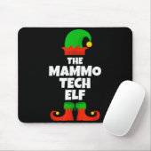 I'm The Mammo Tech Elf Family Pajama Christmas Mam Mousepad (Mit Mouse)