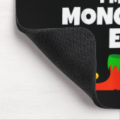 I'm The Mongolian Elf Family Pajama Christmas Funn Mousepad (Ecke)