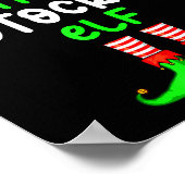 I'm The Motocross Elf Dirt Bike Christmas Matching Poster (Ecke)