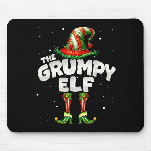 I'm The Mpy Elf Family Matching Group Christmas Mousepad (Vorne)