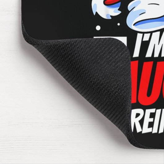 I'm The Naughty Reindeer Family Matching Christmas Mousepad (Ecke)