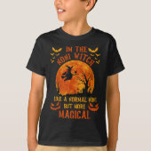 I'm The Noni Witch Like A Normal Grandma Halloween T-Shirt (Vorderseite)