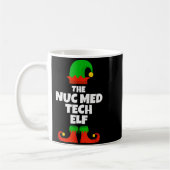 I'm The Nuc Med Tech Elf Family Pajama Christmas F Kaffeetasse (Links)