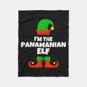 I'm The Panamanian Elf Family Pajama Christmas Fun Fleecedecke (Vorderseite)