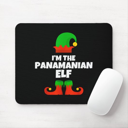 I'm The Panamanian Elf Family Pajama Christmas Fun Mousepad (Mit Mouse)
