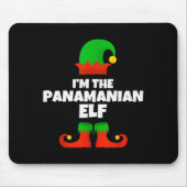 I'm The Panamanian Elf Family Pajama Christmas Fun Mousepad (Vorne)