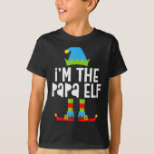 I'm The Papa Elf Shirt Men Matching Elf Papa Chris (Vorderseite)
