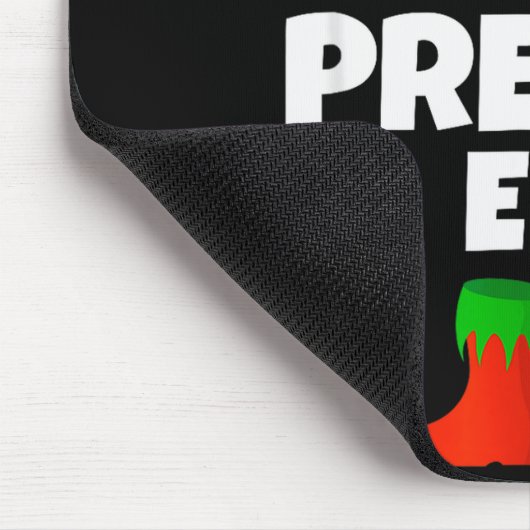 I'm The Preppy Elf Family Pajama Christmas Funny Mousepad (Ecke)