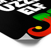 I'm The Puzzle Elf Family Pajama Christmas Funny Poster (Ecke)