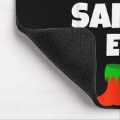 I'm The Safety Elf Family Pajama Christmas Funny Mousepad (Ecke)