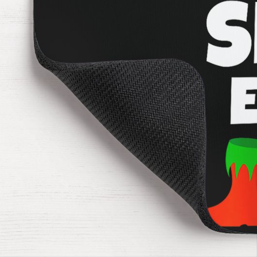 I'm The Slp Elf Family Pajama Christmas Speech Lan Mousepad (Ecke)