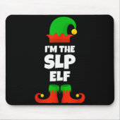 I'm The Slp Elf Family Pajama Christmas Speech Lan Mousepad (Vorne)