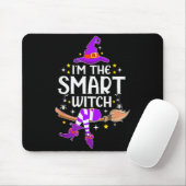 I'm The Smart Witch Halloween Matching Group Costu Mousepad (Mit Mouse)