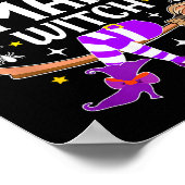 I'm The Smart Witch Halloween Matching Group Costu Poster (Ecke)